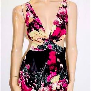 Forever 21 - floral high low dress